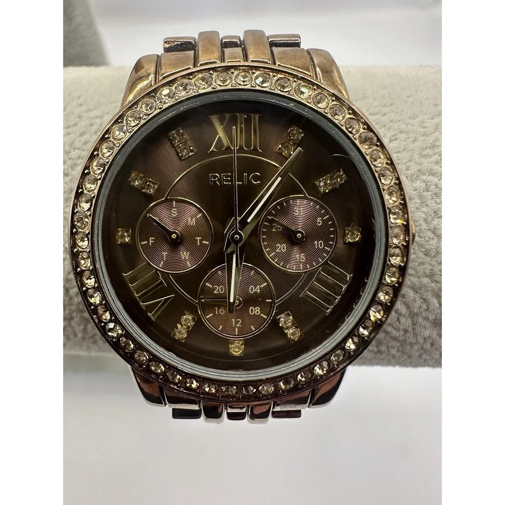 RELIC ZR15852 New‎ Battery Quartz Analog Womens 35MM 7